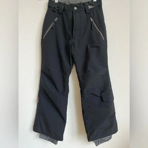 Turbine Juneau Ski Snow Pant Girls Youth Size XS black insulated waterproof